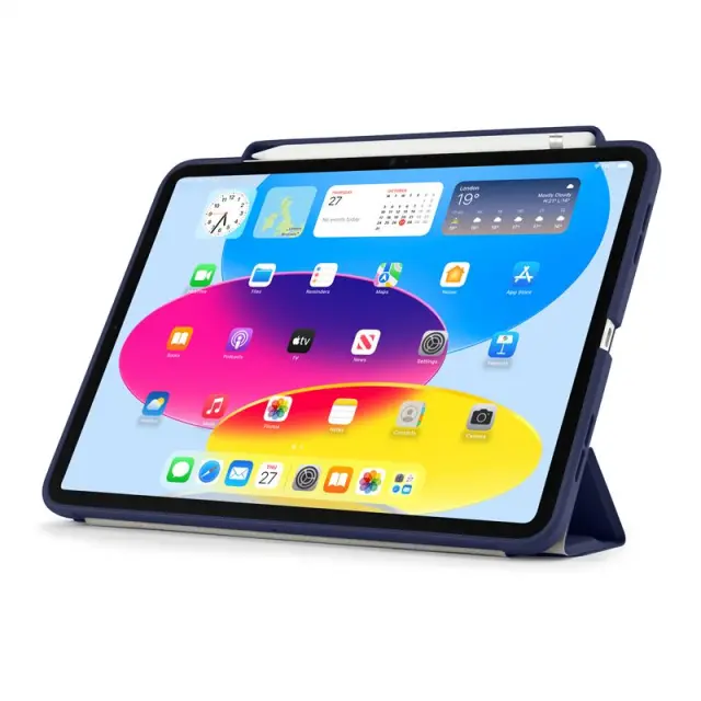 Pipetto Origami No3 Pencil Case, dark blue - iPad 10.9 (2022) 2
