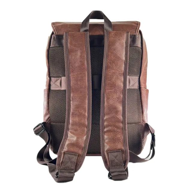 MCAN Σακίδιο Πλάτης Δερματίνη 40x28x14cm LF-09 3
