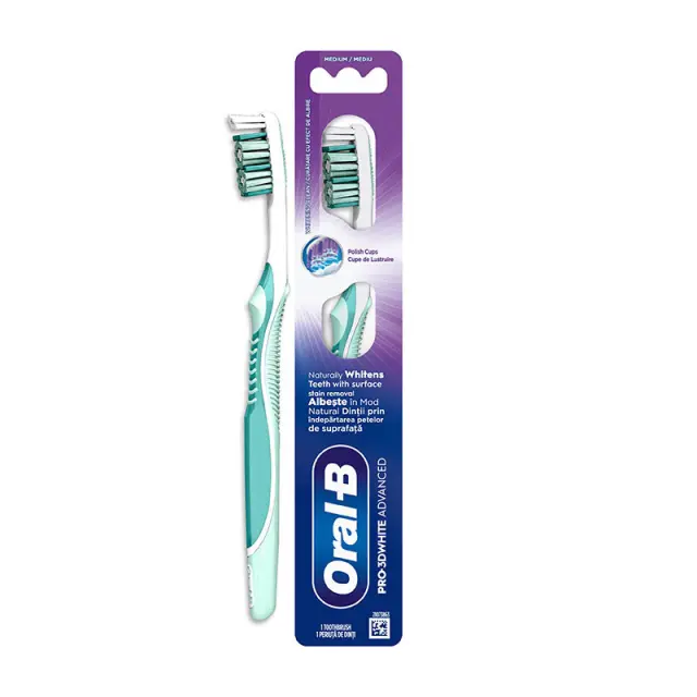 Oral-B Οδοντόβουρτσα Pro 3D White Advanced 1τεμ