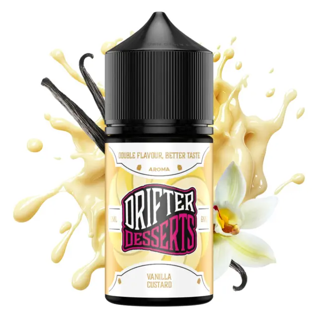 Vanilla Custard 6ml (30ml) - Drifter Desserts Flavorshots