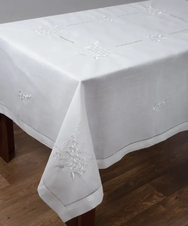 Τραπεζομάντηλο 7116 (170cm x 400cm) λευκό - -