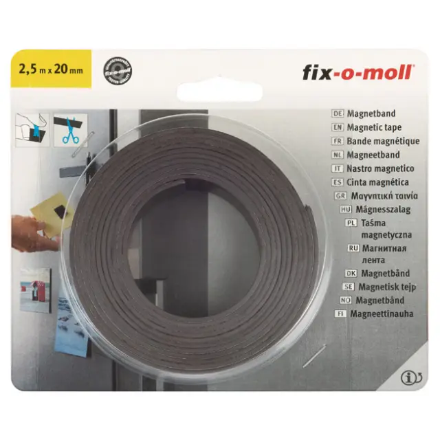 Μαγνήτης-Ταινία Ferrite Αυτοκόλλητο 25m 20mm 2