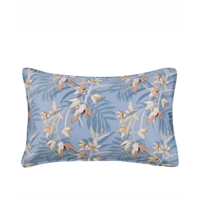 Σετ Μαξιλαροθήκες 2 Τεμαχίων Kentia Sumela 32 Blue-Beige-Green-Yellow 50X70
