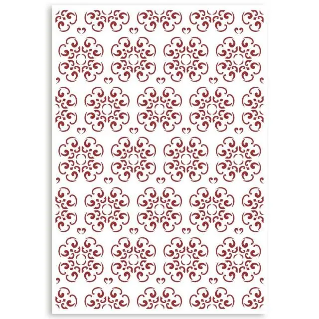 Stamperia Στένσιλ - 21x29.7cm - Casa Granada Wallpaper Tiles