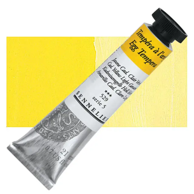 Αυγοτέμπερα Sennelier - 529 Cadmium Yellow Light Genuine - 21ml