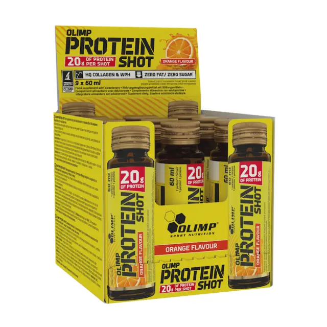 Olimp Sport Protein Shot Orange, 9 x 60 ml