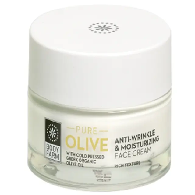 Body Farm Pure Olive Αντιρυτιδική & Ενυδατική Κρέμα Προσώπου 50ml