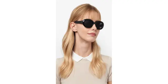 Tommy Hilfiger Γυναικεία Γυαλιά Ηλίου με Καφέ Ταρταρούγα Κοκκάλινο Σκελετό και Μπλε Φακό TH2207/S 05L/KU 2