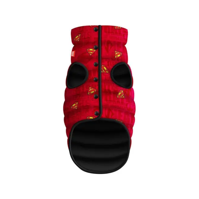 Wau Dog Αδιάβροχο Μπουφάν για Σκύλους Superman Red Κόκκινο - L55