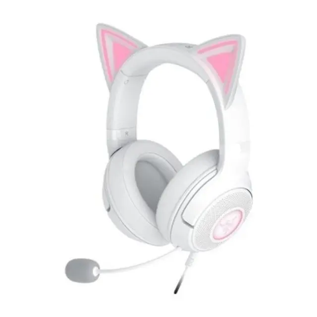 Razer Gaming Headset Kraken Kitty V2 White White (RZ04-04730600-R3M1)