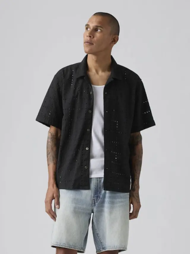 SUNSET NO PKT CAMP - STANDARD BLACKS - JET BLACK Jet Black - M