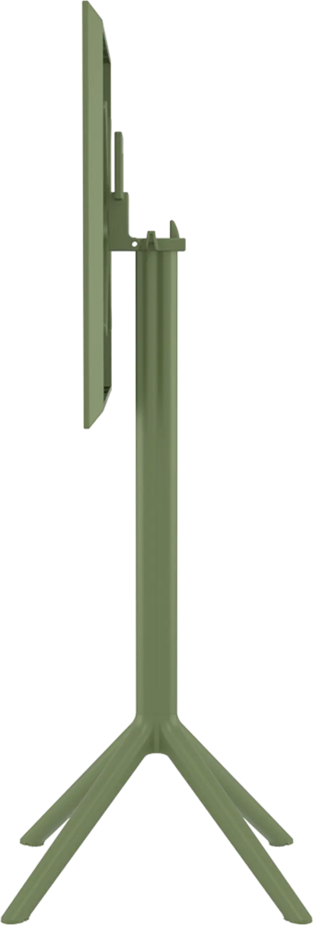 Τραπέζι Bar SKY Olive Green PP 60x60x108cm 3