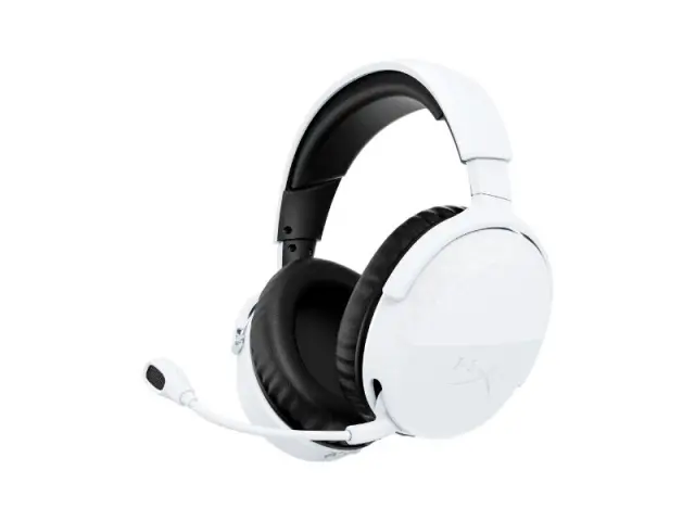 HP HyperX Cloud Stinger 3 Over Ear Wireless PlayStation Gaming Headset White (BS1T9AA) 2