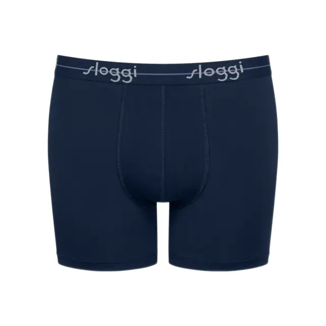 Sloggi Ανδρικό Boxer Start Short Box - Διπλό Πακέτο, Χρώμα Βιολετί - M 3
