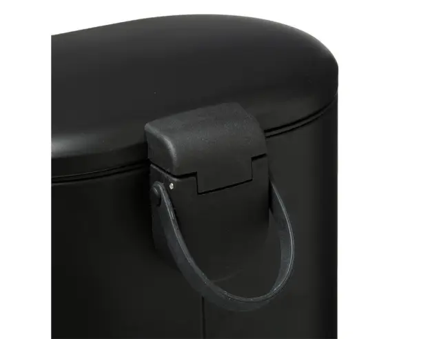Κάδος απορριμμάτων Siliflex 5Five με χωρητικότητα 6L και διαστάσεις 24.2x15.5x30.5cm - Black 174635C 2
