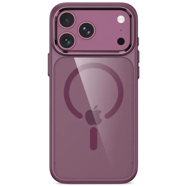 Tech-Protect® Magmat MagSafe CC Θήκη για iPhone 17 Pro Max/18 Pro Max- Burgundy/Clear. 3
