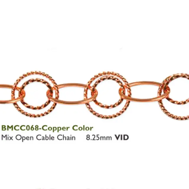 Αλυσίδα Mix Open Cable - 8.25mm Copper - 50cm
