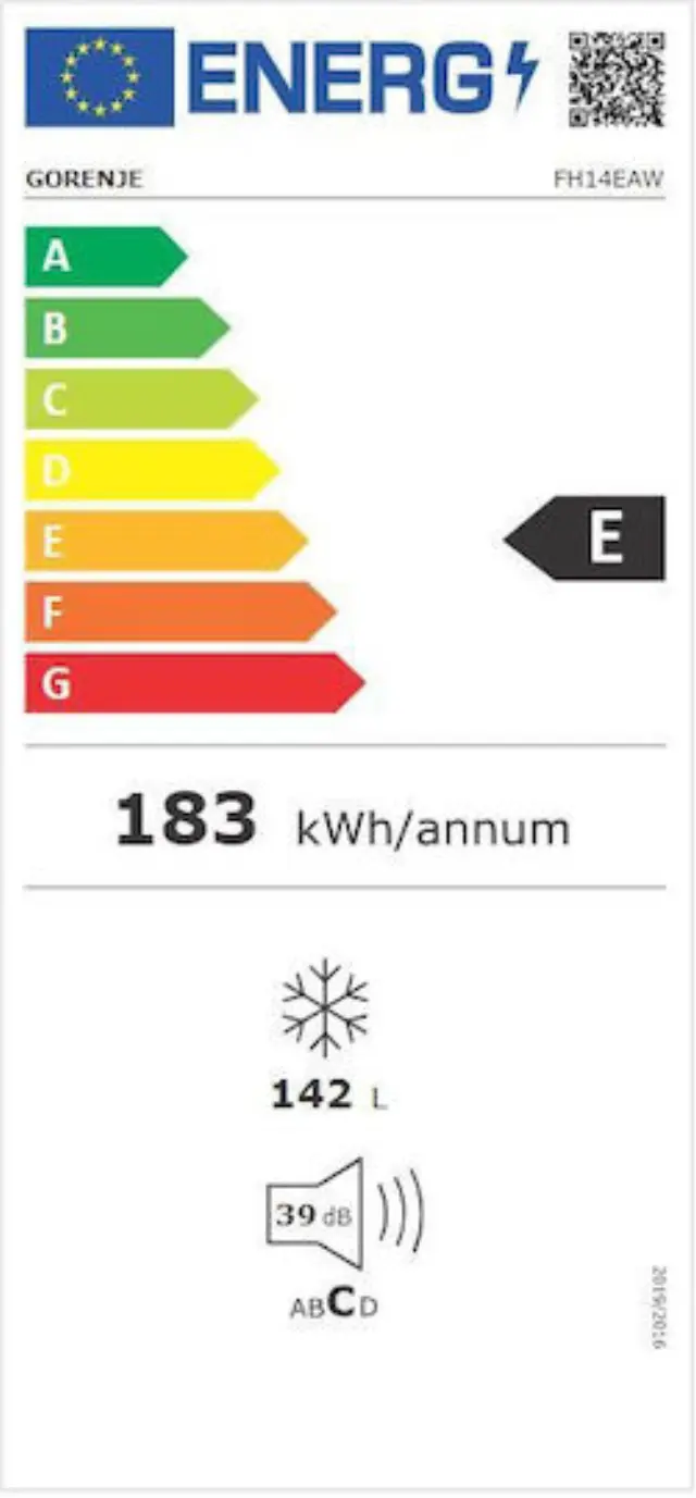 Gorenje Fh14eaw Καταψύκτης Μπαούλο 142lt 2