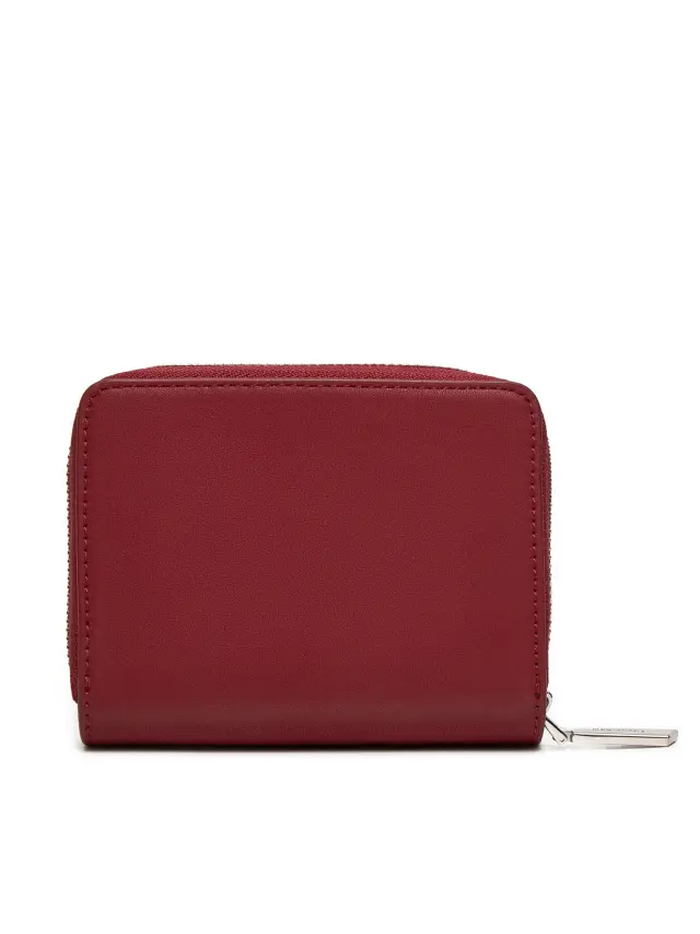 Calvin Klein Γυναικείο Πορτοφόλλι Medium Zip Around Wallet Κόκκινο 2