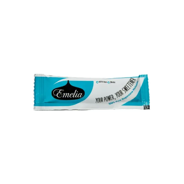 100% Καθαρή Μελάσα από Ζαχαροκάλαμο Stick • Emelia • 10γρ