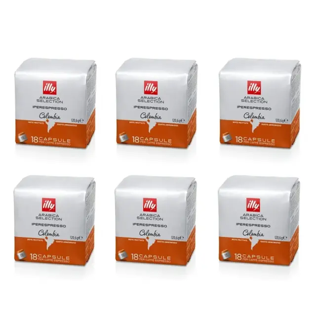 Illy Colombia Κάψουλες iperEspresso 108τμχ