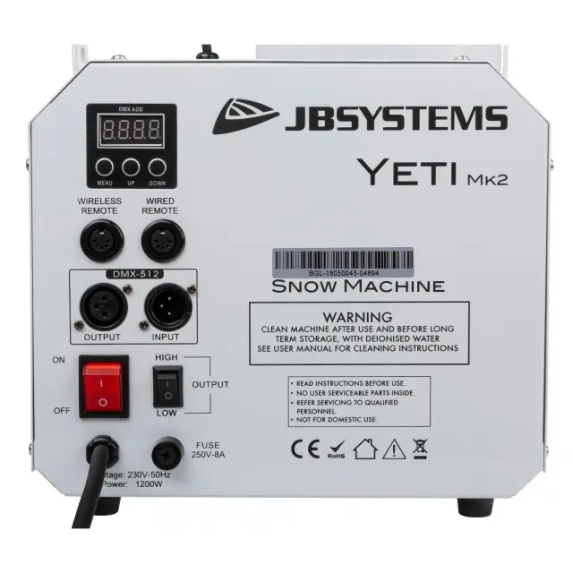 JBSYSTEMS YETI MK2 ΜΗΧΑΝΗ ΧΙΟΝΙΟΥ 3