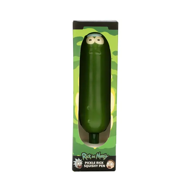 Blue Sky Studios Στυλό anti-stress / Squishy Pen Rick & Morty: Pickle Rick