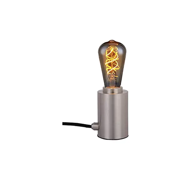 Luminaire HOLDER TABLE E27 steel/grey 2900162 SHADA