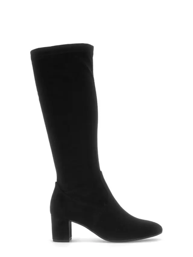Gabor Μπότες Γυναικείο microvelour Μαύρο GAB/803705 001-BLACK - 37 3