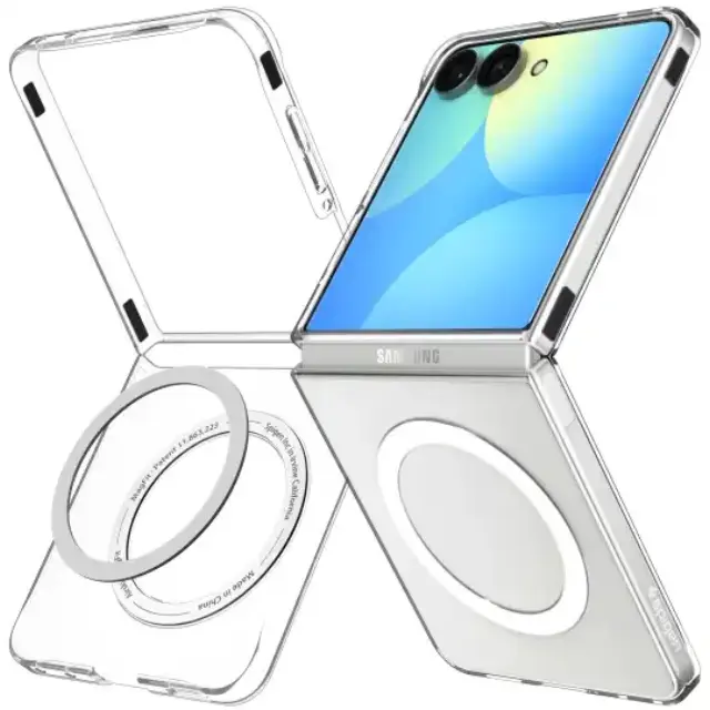 Spigen Air Skin MagSafe, clear white - Samsung Galaxy Z Flip8 3