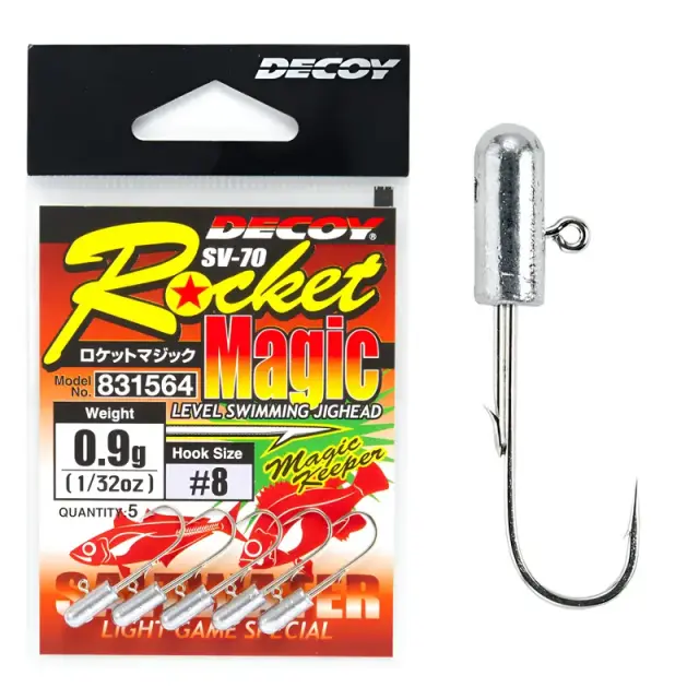 Μολυβοκεφαλή Decoy SV-70 Rocket Magic 1.8gr #8