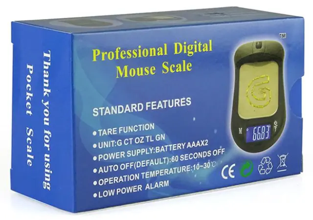 Ψηφιακή Ζυγαριά Ακριβείας - Mouse (200gr x 0.01gr) 3