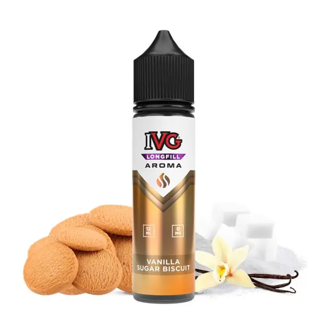 Vanilla Sugar Biscuit 12ml (60ml) - IVG Flavorshots