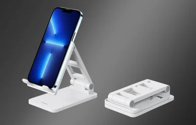 Joyroom ZS282 phone stand, foldable (white) 2