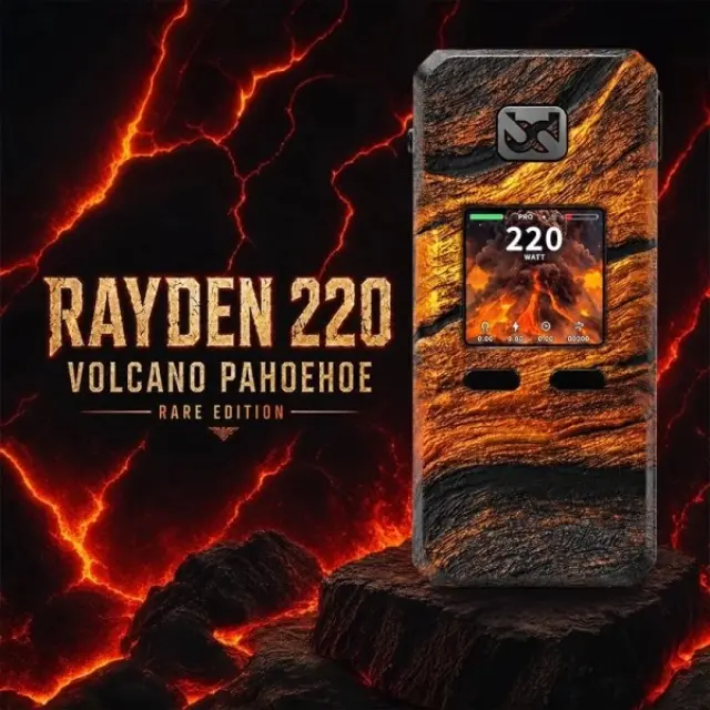 Rayden 220 Mod 220W Volcano Pahoehoe Rare Edition - BD Vape 2