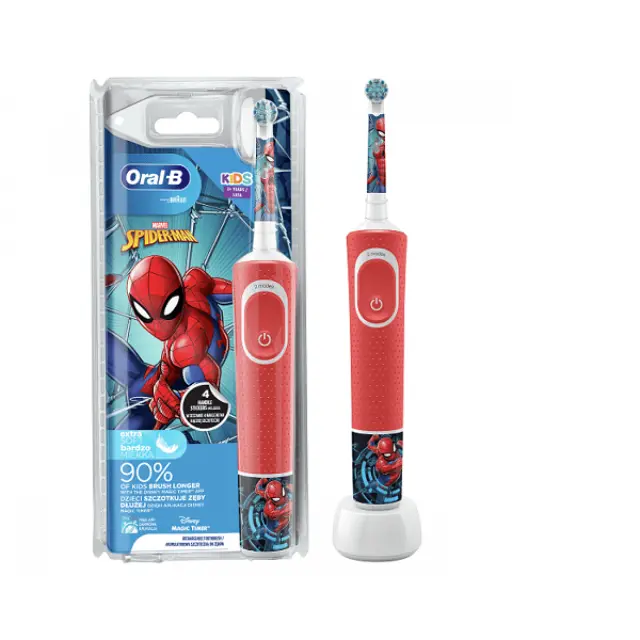 Oral-B Vitality Kids Ηλεκτρική Οδοντόβουρτσα Spiderman για Παιδιά 3+ Ετών 1τμχ