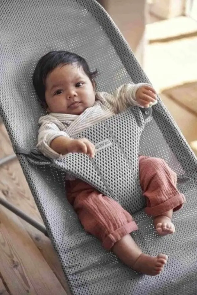 BabyBjorn Ρηλάξ Balance Bliss Mesh, Grey 7317680060181 2