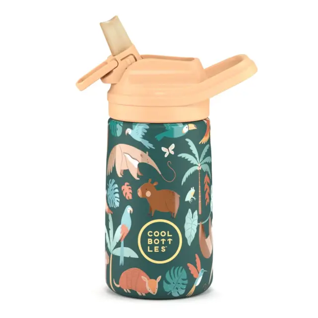 Ανοξείδωτο Μπουκάλι Cool Bottles Τροπικό Δάσος 350ml CB305126