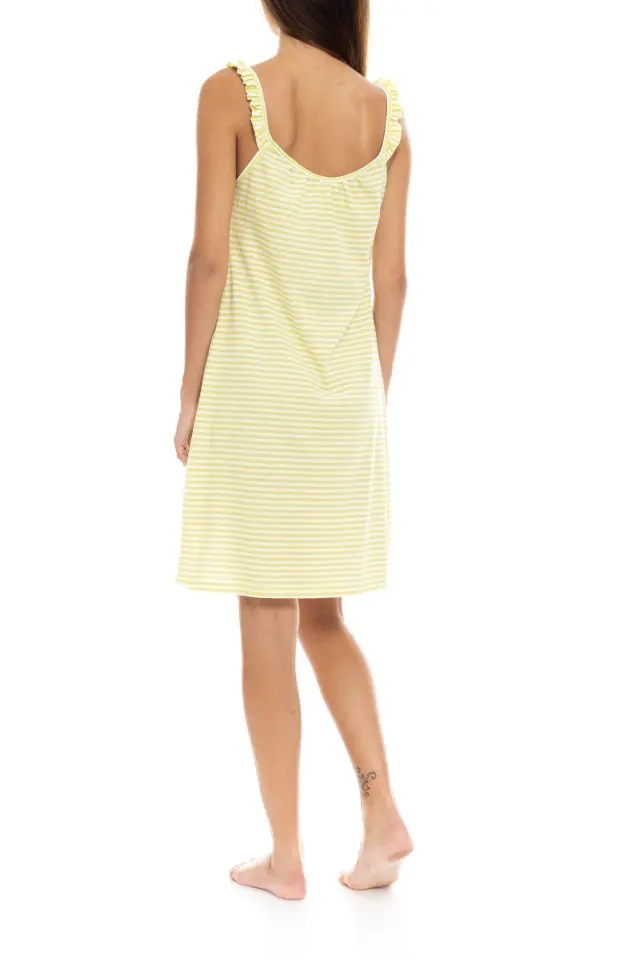S1422 - Yellow - NIGHTGOWN RAINBOW - S 3