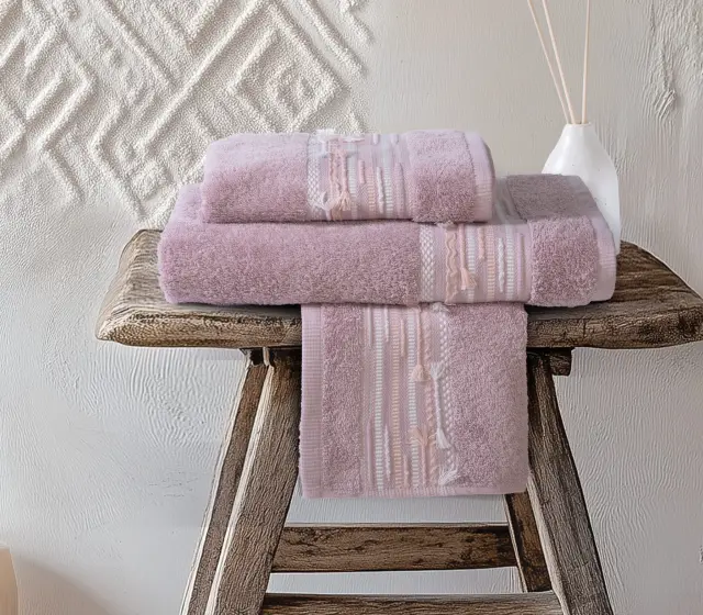 ΠΕΤΣΕΤΑ ΧΕΡΙΩΝ KEYLAN 30X50 NEF-NEF HOMEWARE MAUVE 2