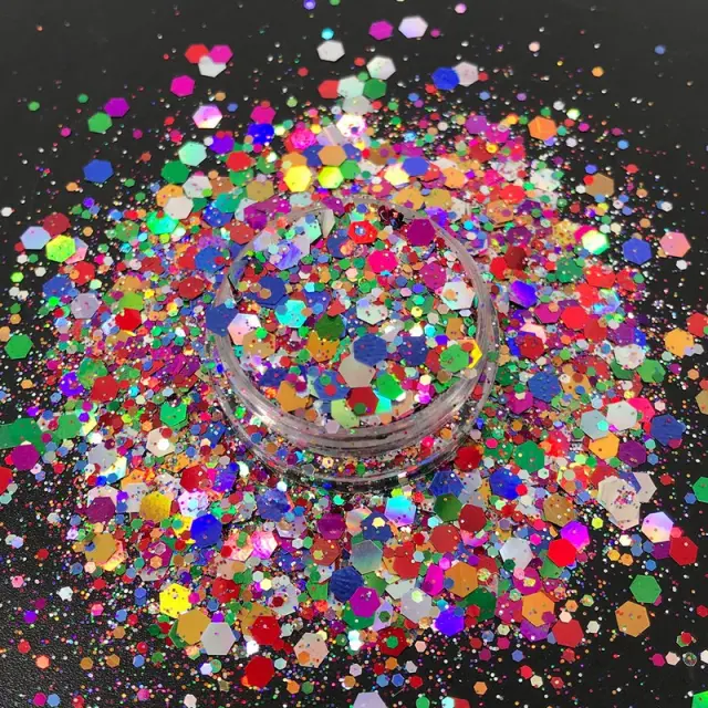Chunky glitter 20gr, Πολύχρωμο