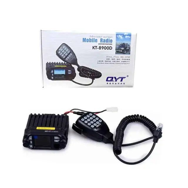 QYT KT-8900D CB Αυτοκινήτου 25W με Μονόχρωμη Οθόνη - Mobile radio 63004