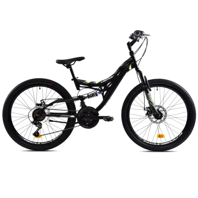 CAPRIOLO CTX 240 DISC ΠΑΙΔΙΚΟ ΠΟΔΗΛΑΤΟ 24” 18sp BLACK/TIRQUISE 926403-14 2026