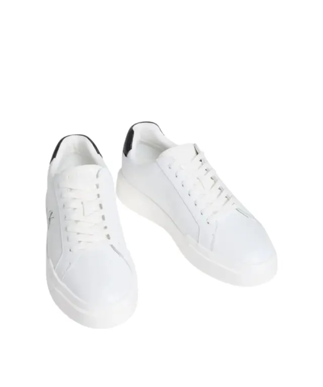 Calvin Klein - Ανδρικά Sneakers Chunky Cupsole Laceup Lth YM0YM01344-06X Λευκό 2