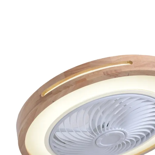 it-Lighting Zephyr Ανεμιστήρας Οροφής LED με App Control & 3CCT | Wood & Λευκό (101000940) 2