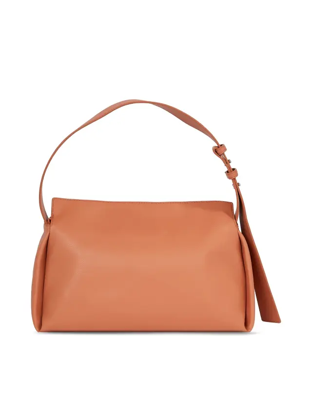 Calvin Klein Τσάντα Elevated Soft Shoulder Bag SM Καφέ 3