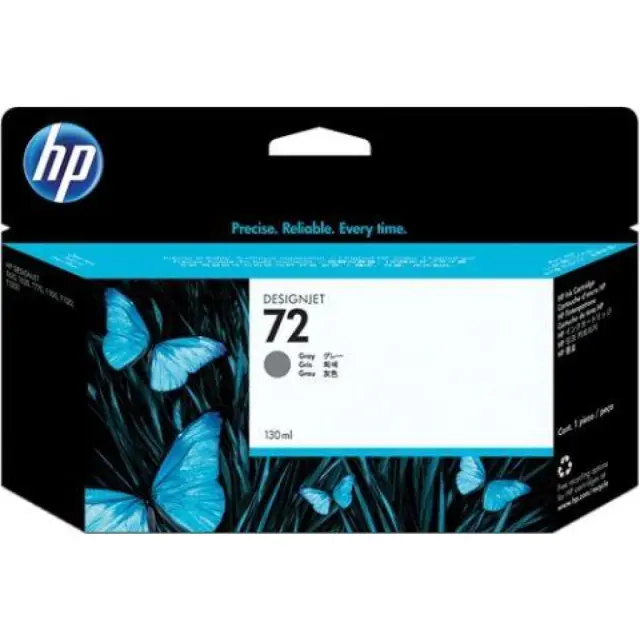 HP 72 Γνήσιο Μελάνι Εκτυπωτή InkJet Γκρι (C9374A)