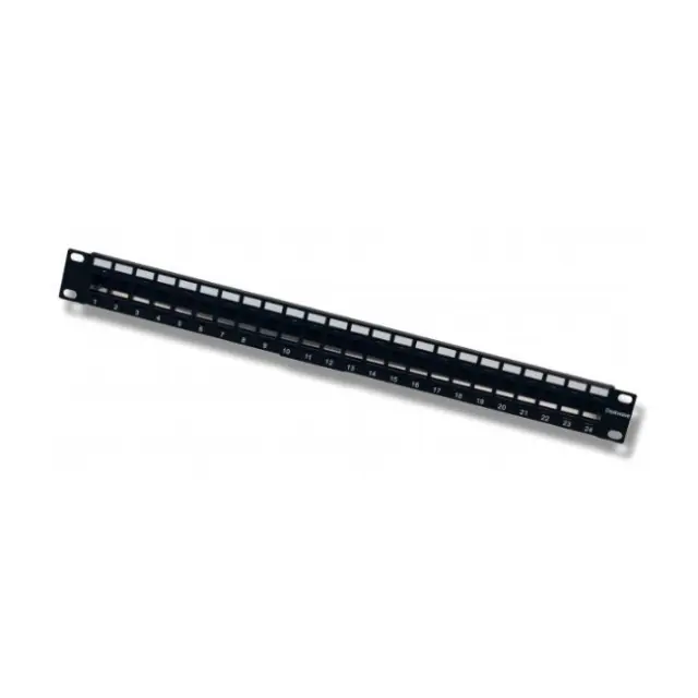 Intellinet Patch Panel 24port Keystone Black (720328)
