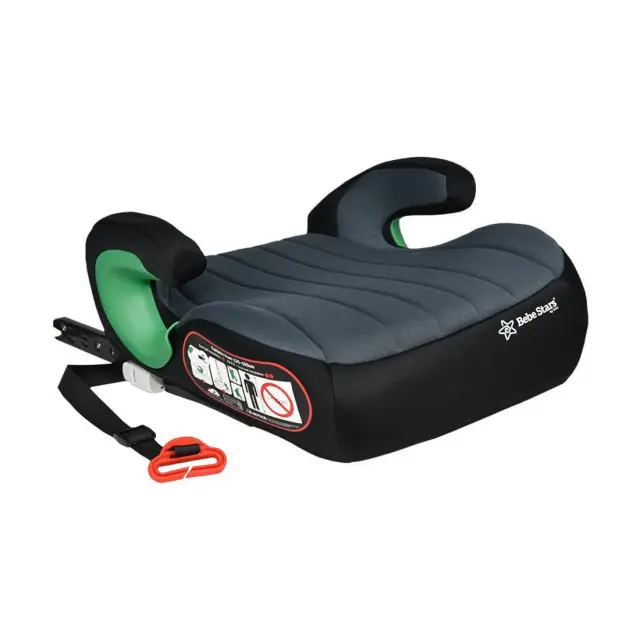 Κάθισμα Αυτοκινήτου Bebe Stars Booster Isofix I-Size Grey