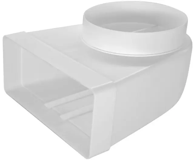 Europlast KLD29-150 - Σύνδεσμος Αγωγών Πλαστικός, Γωνιακός 90°, 220x90mm/Φ150mm